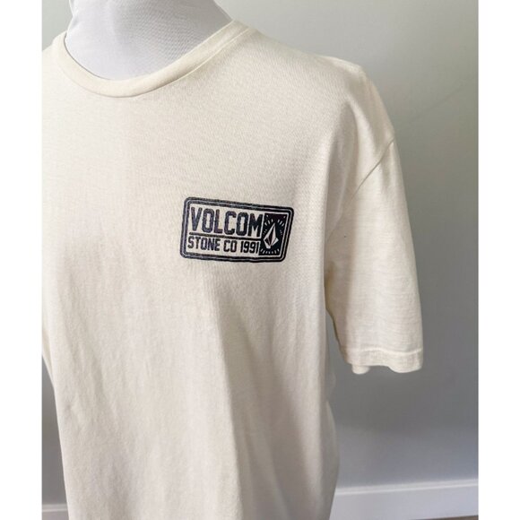 Volcom Mens Ivory Tee - Picture 2 of 9